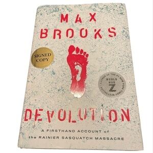Max Brooks Devolution Hardback Signed Copy
